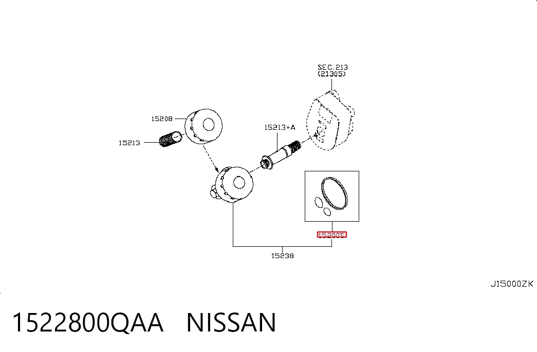 1522800QAA Nissan/Infiniti