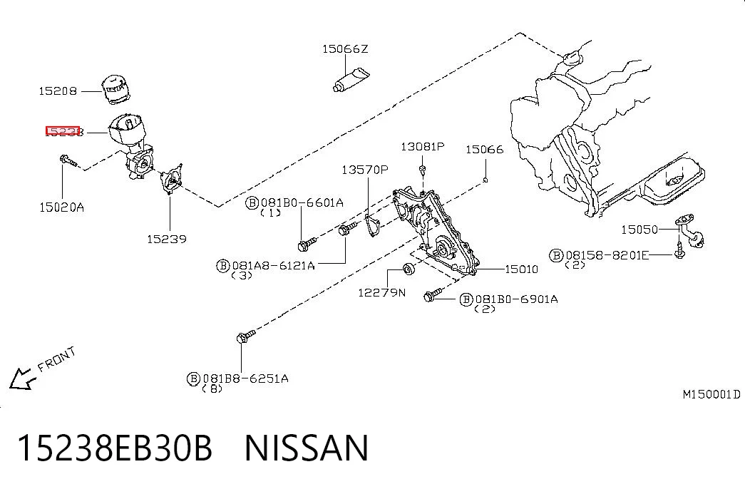 15238EB30B Nissan/Infiniti