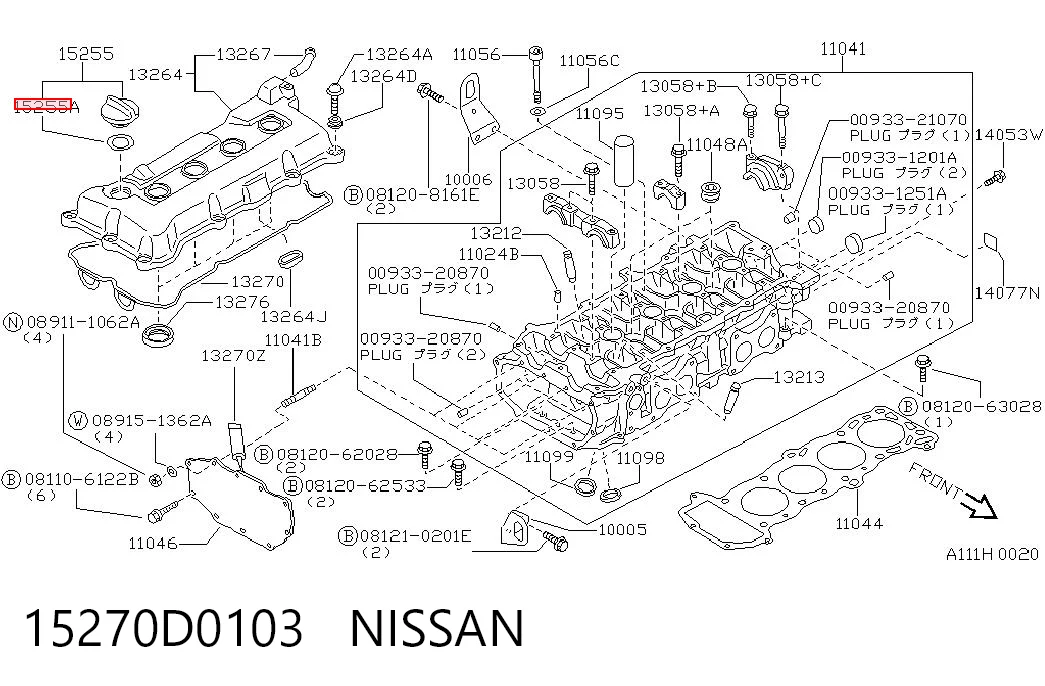15270D0103 Nissan/Infiniti
