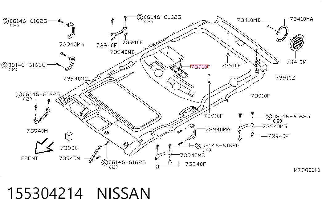 155304214 Nissan/Infiniti