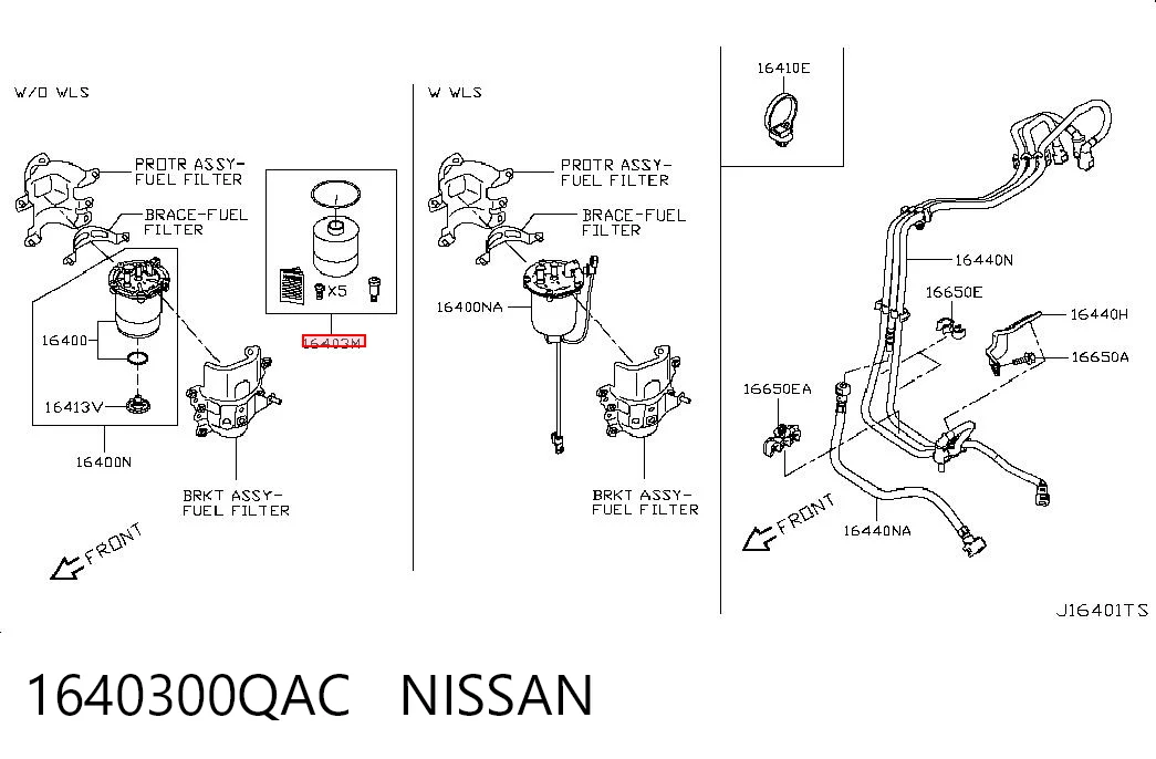 1640300QAC Nissan/Infiniti