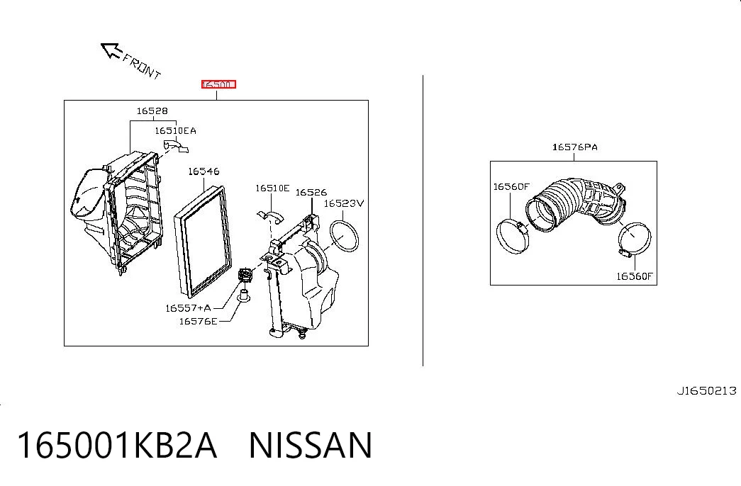 165001KB2A Nissan/Infiniti