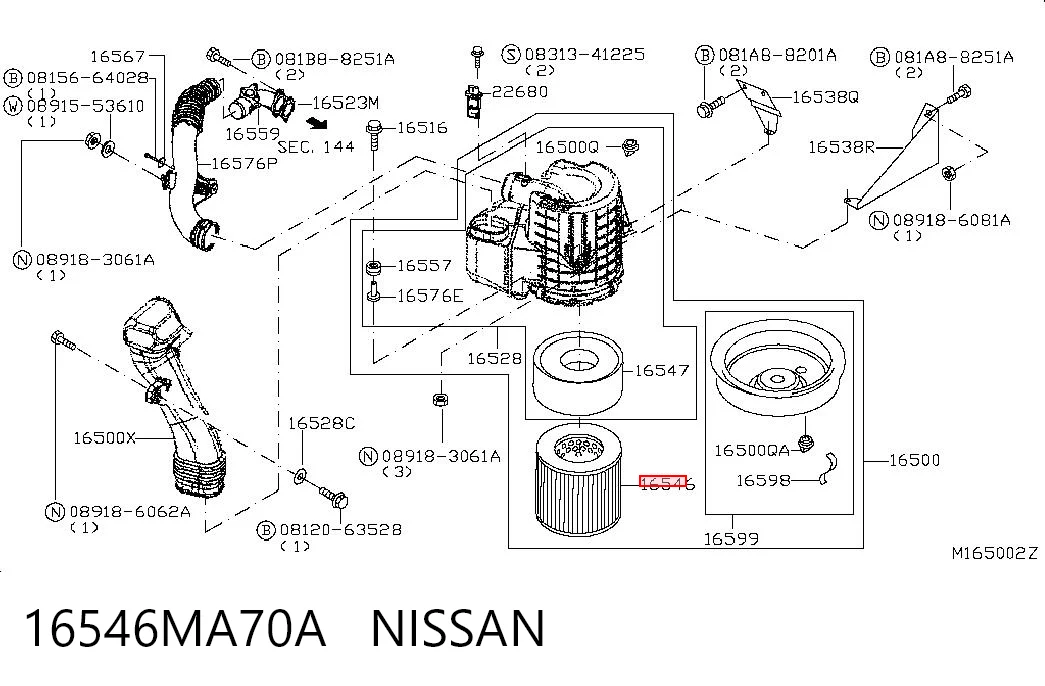 Compre Filtro de ar Nissan Cabstar 