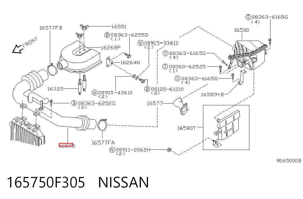 165750F305 Nissan/Infiniti