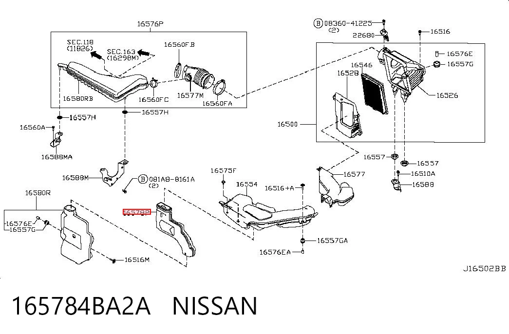 165784BA2A Nissan/Infiniti