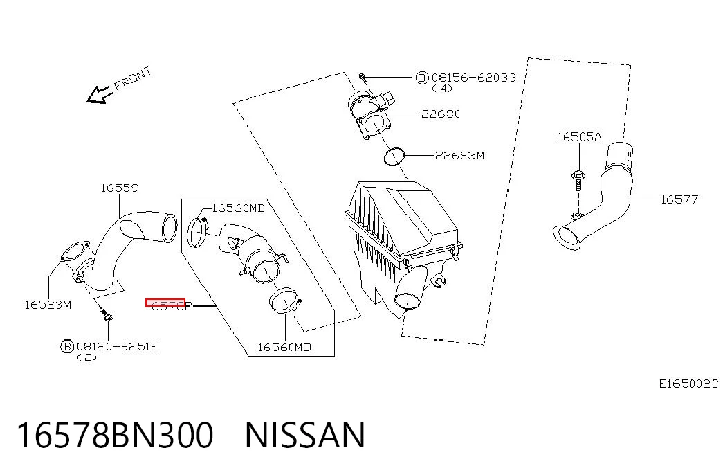 16578BN300 Nissan/Infiniti