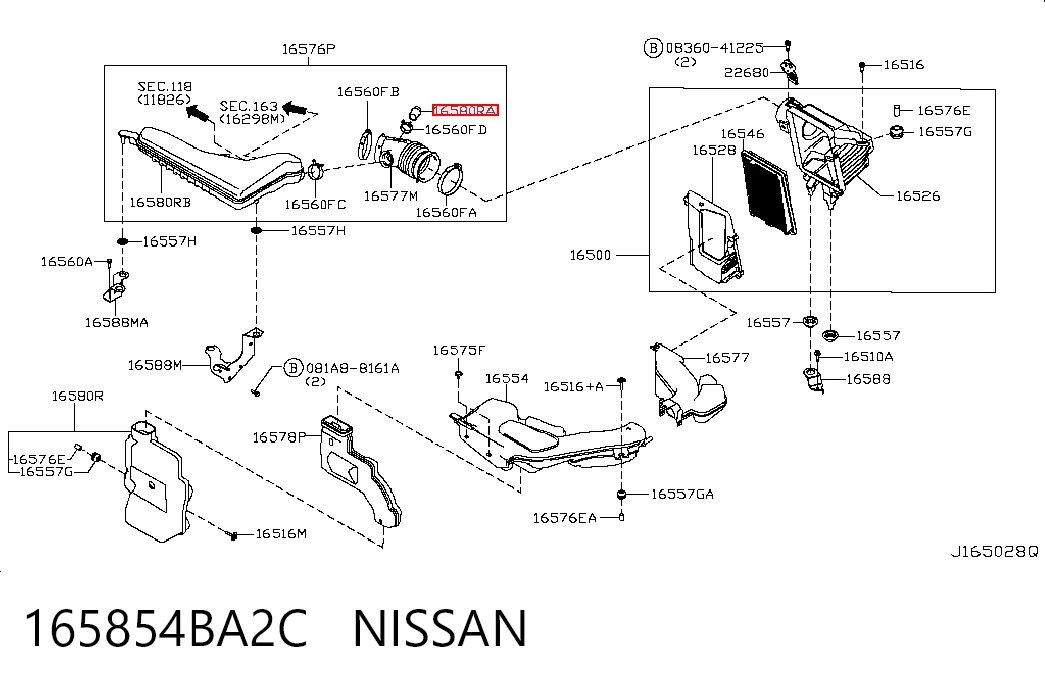 165854BA2C Nissan/Infiniti