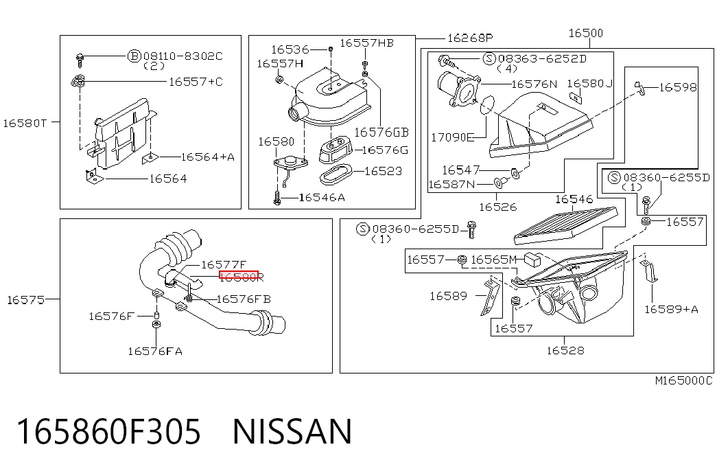 165860F305 Nissan/Infiniti