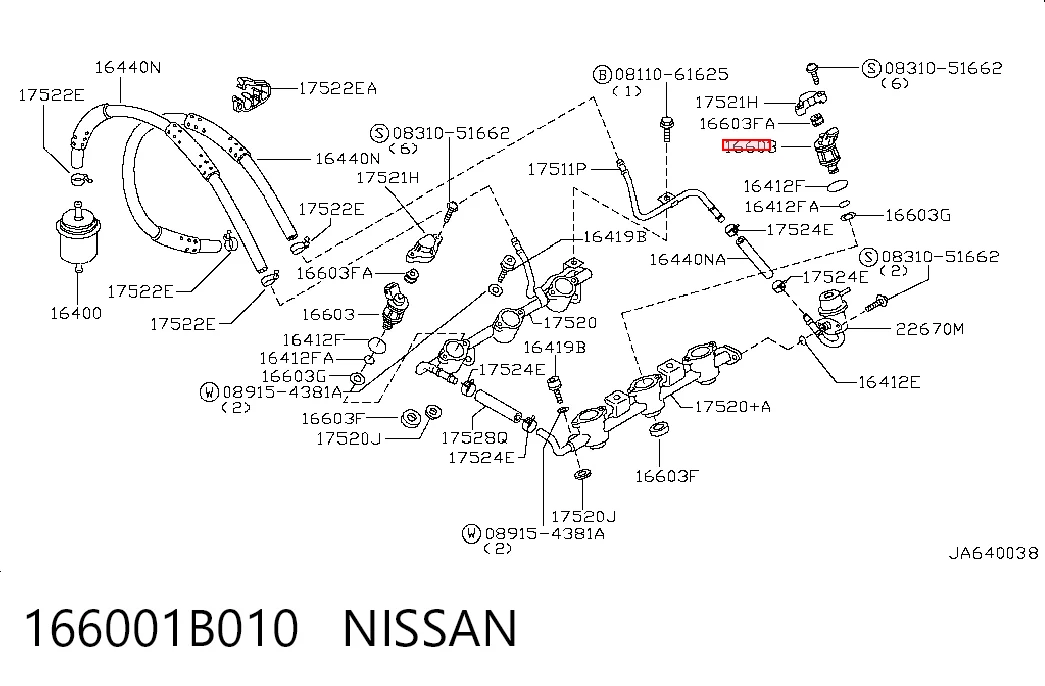 Compre Injetor de injeção de combustível Nissan Pathfinder 