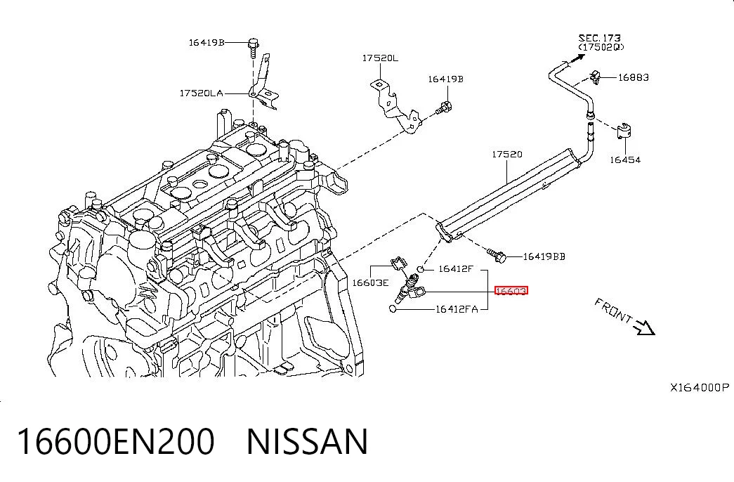 16600EN200 Nissan/Infiniti