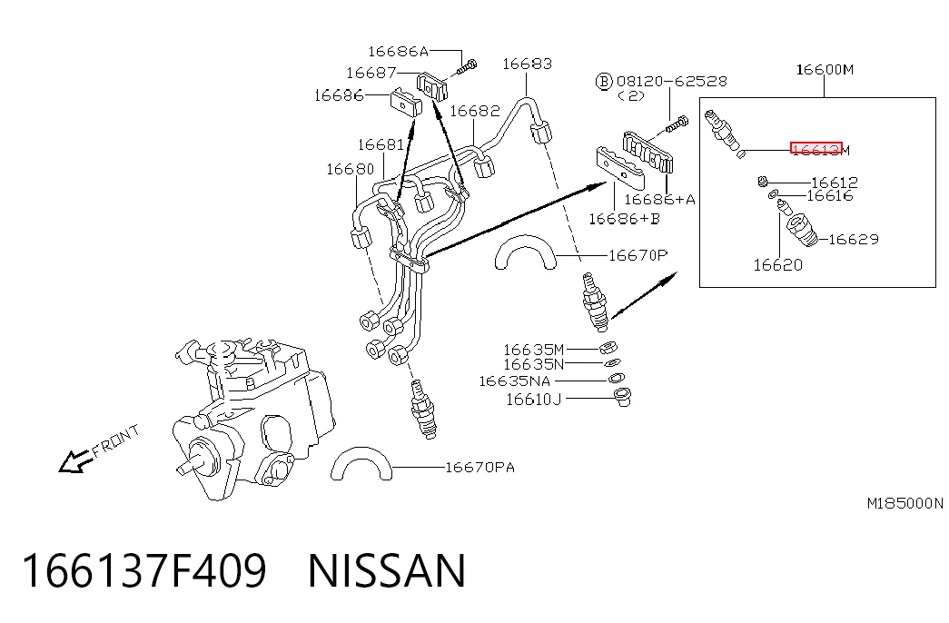 166137F409 Nissan/Infiniti