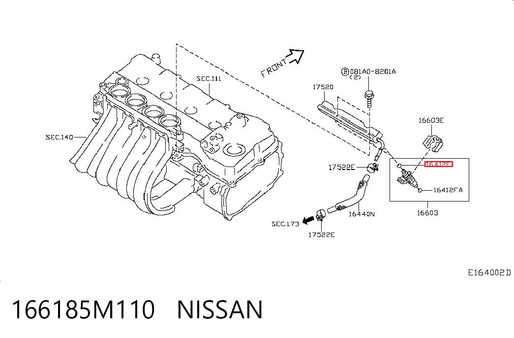 166185M110 Nissan/Infiniti
