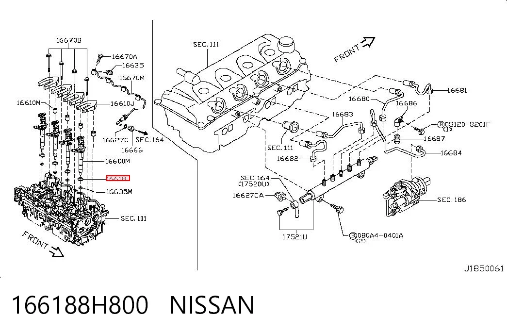 166188H800 Nissan/Infiniti