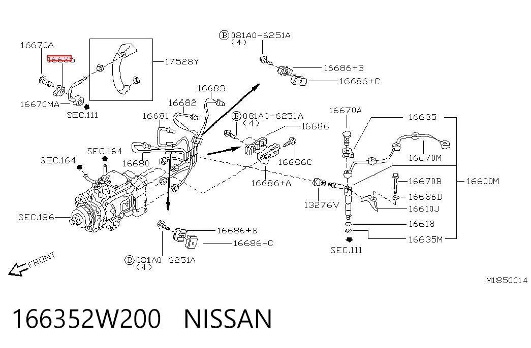 166352W200 Nissan/Infiniti