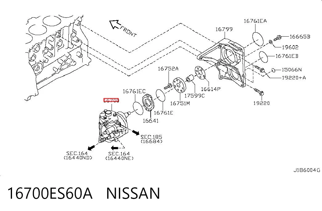 16700ES60A Nissan/Infiniti