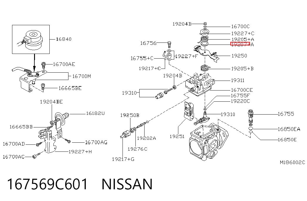 167569C601 Nissan/Infiniti