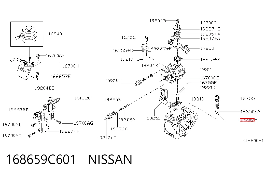 168659C601 Nissan/Infiniti