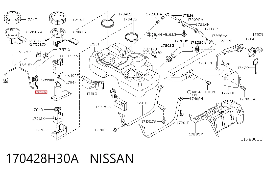 170428H30A Nissan/Infiniti