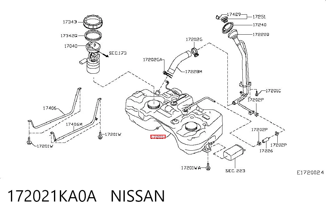 172021KA0A Nissan/Infiniti