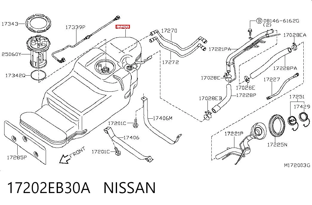 Tanque de combustível Nissan Navara D40 ao melhor preço