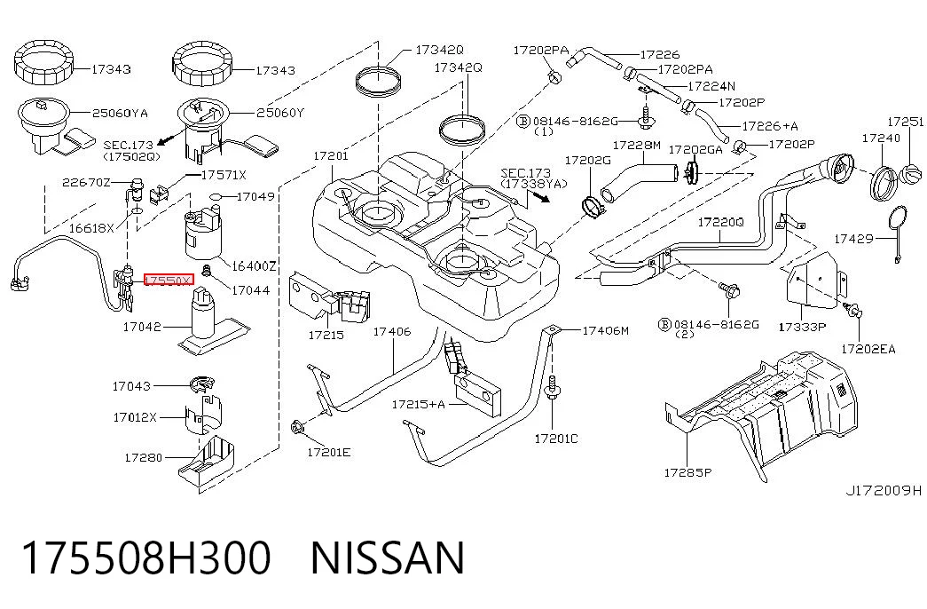 175508H300 Nissan/Infiniti