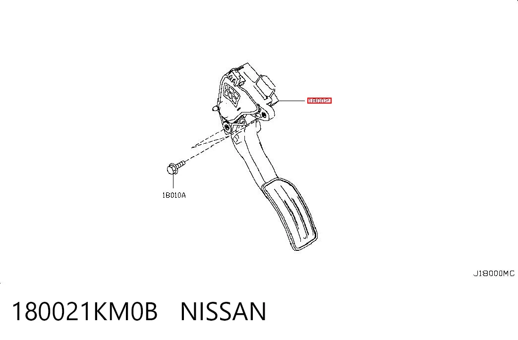 180021KM0B Nissan/Infiniti