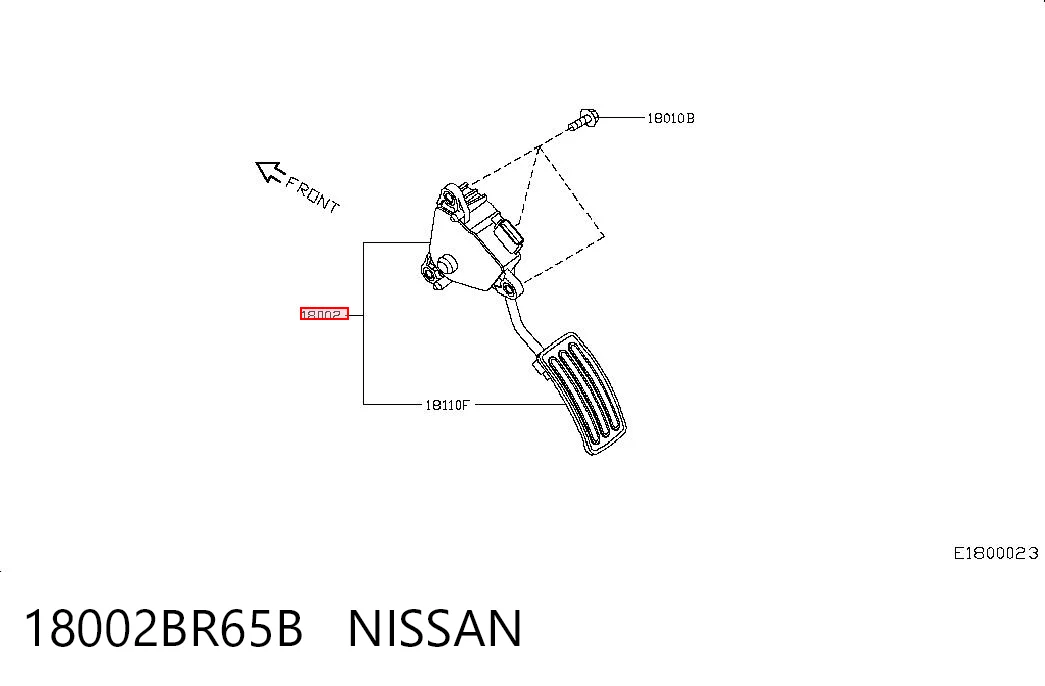 18002BR65B Nissan/Infiniti