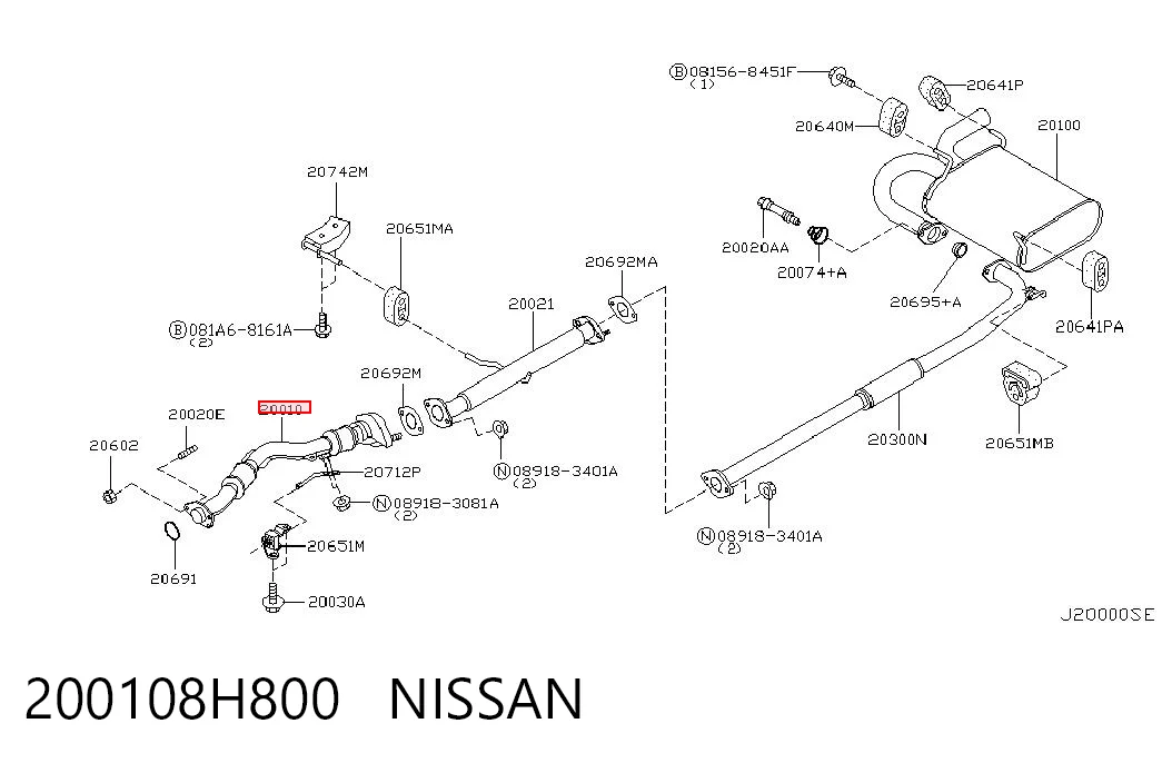 200108H800 Nissan/Infiniti