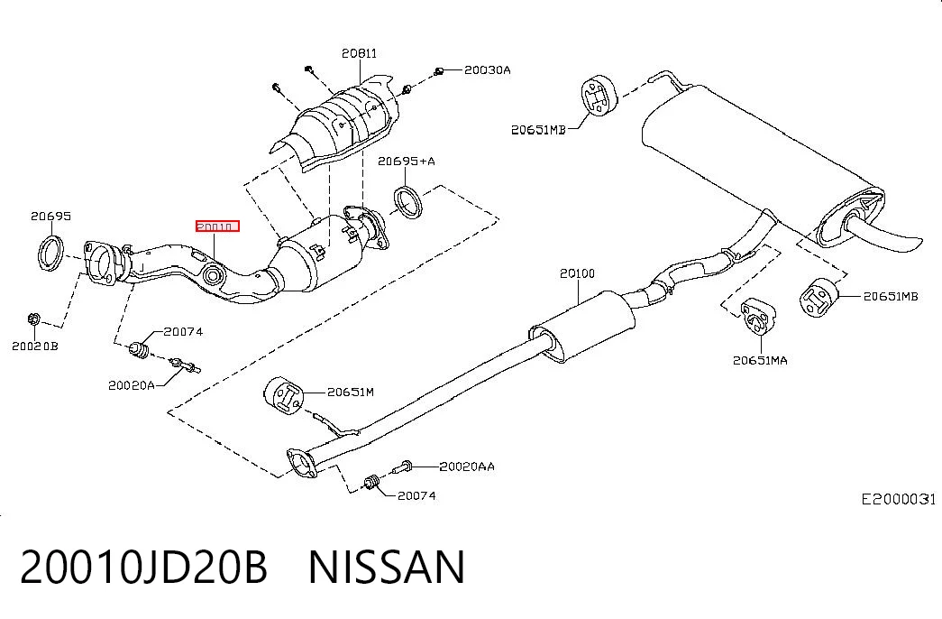Compre ED14305 Edex Convertidor - catalisador