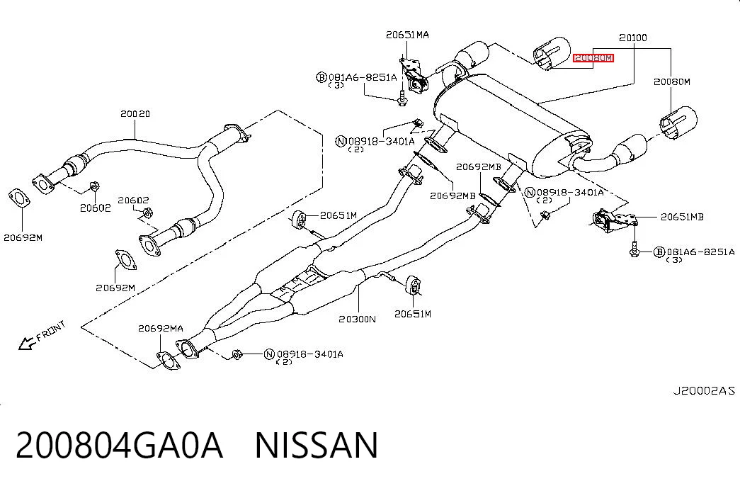 200804GA0A Nissan/Infiniti