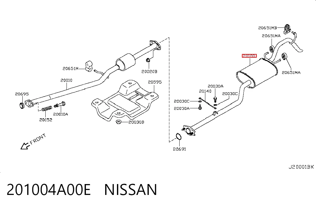 201004A00E Nissan/Infiniti
