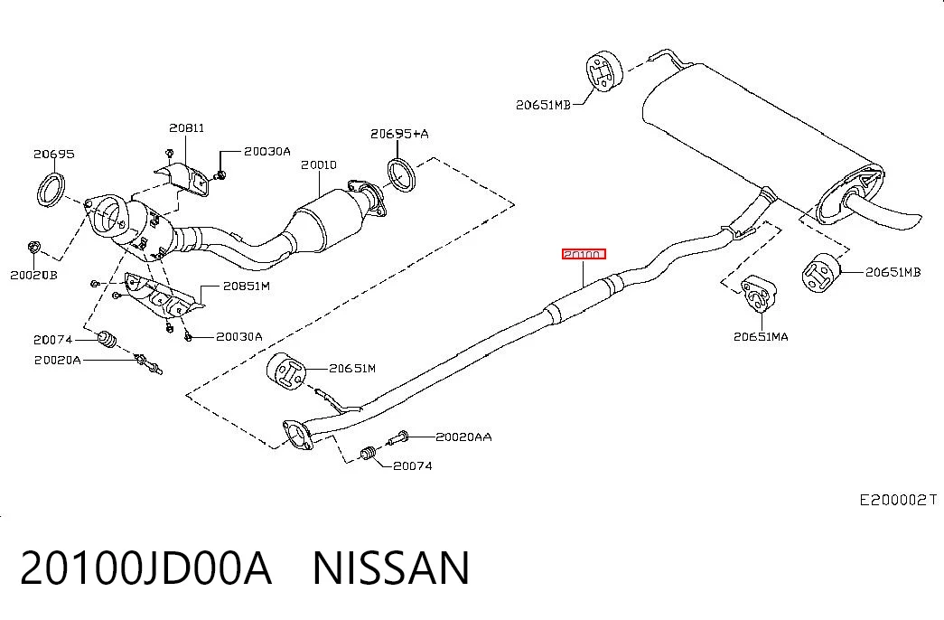 20100JD00A Nissan/Infiniti