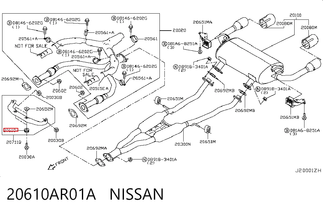 20610AR01A Nissan/Infiniti
