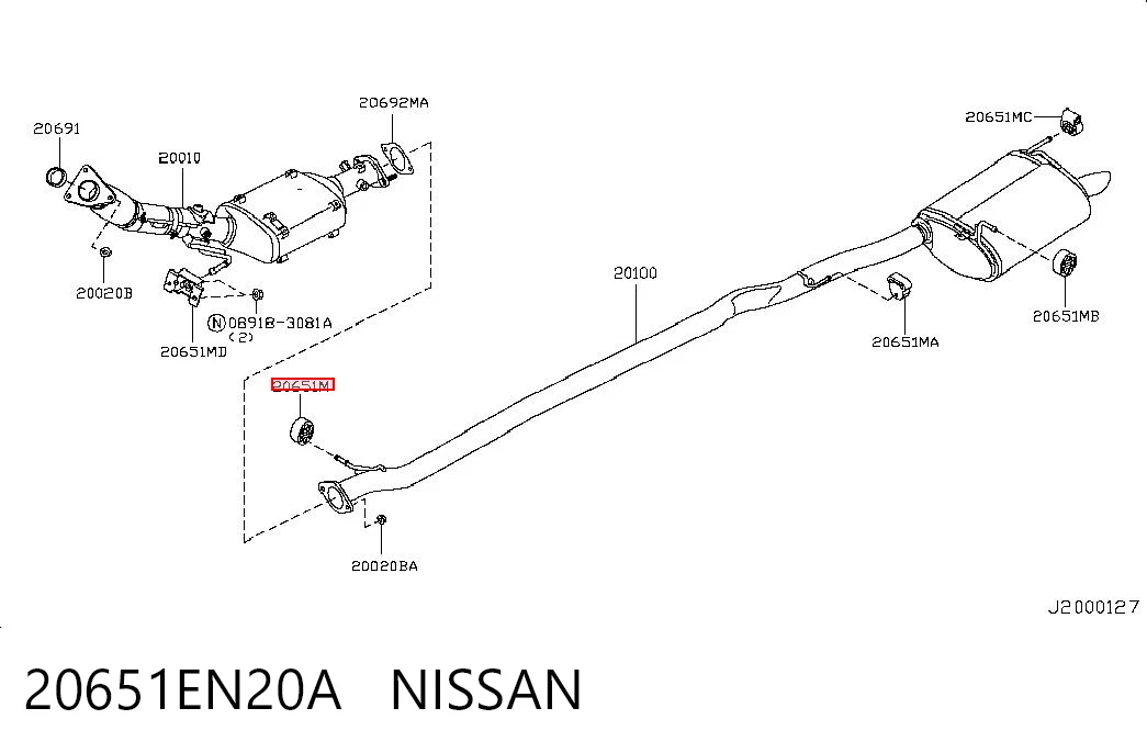 20651EN20A Nissan/Infiniti
