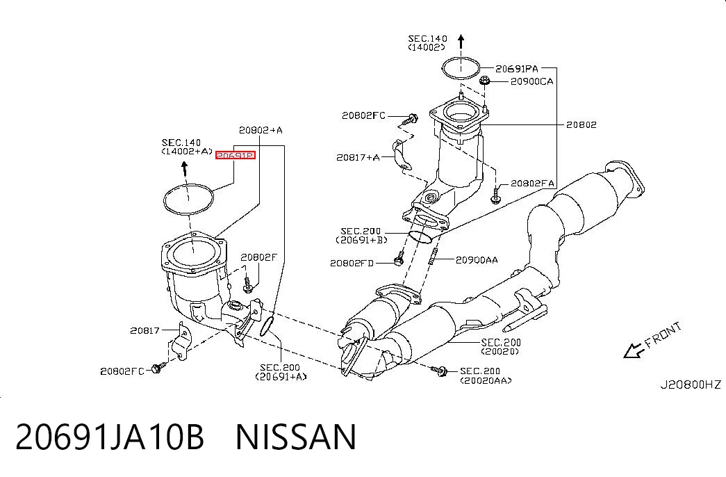 20691JA10B Nissan/Infiniti