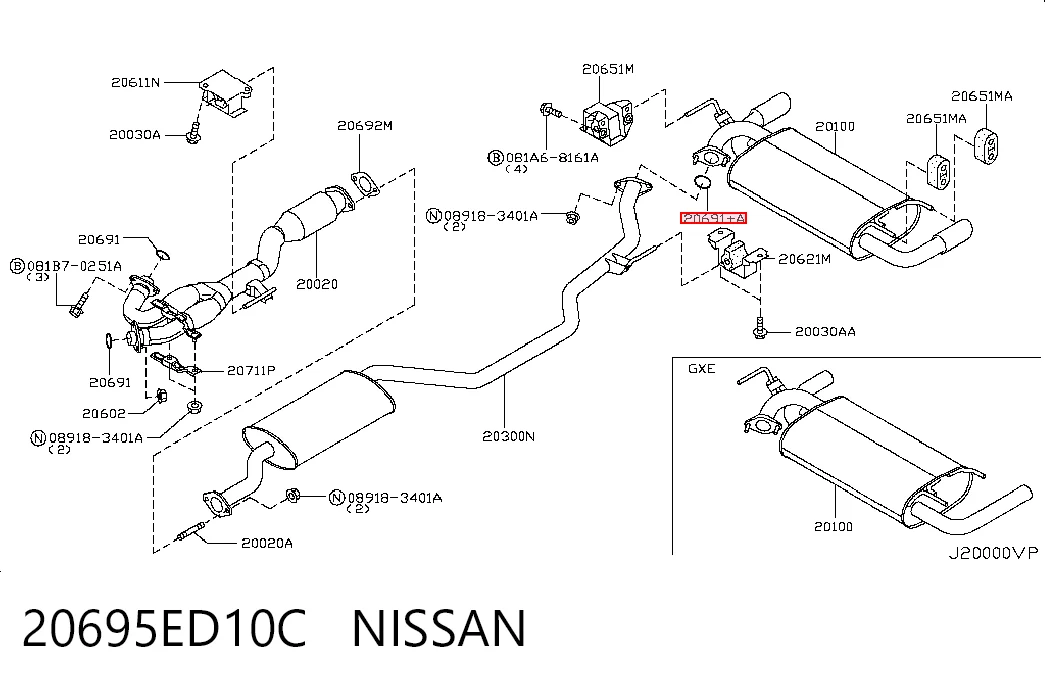 20695ED10C Nissan/Infiniti