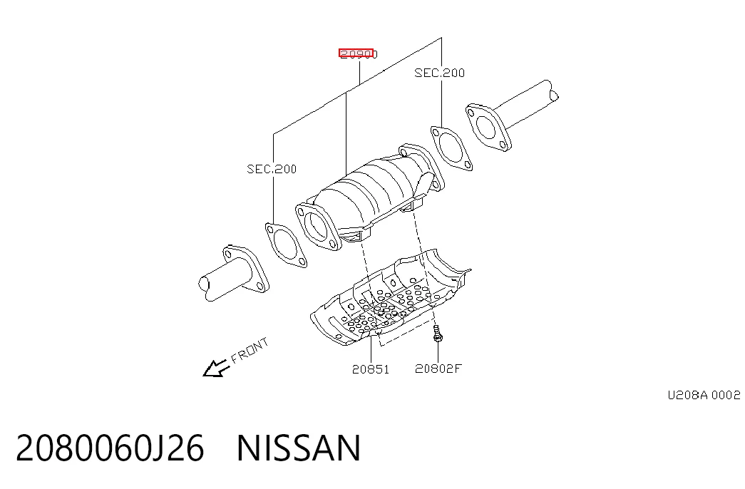 Compre Convertidor - catalisador Nissan Primera 