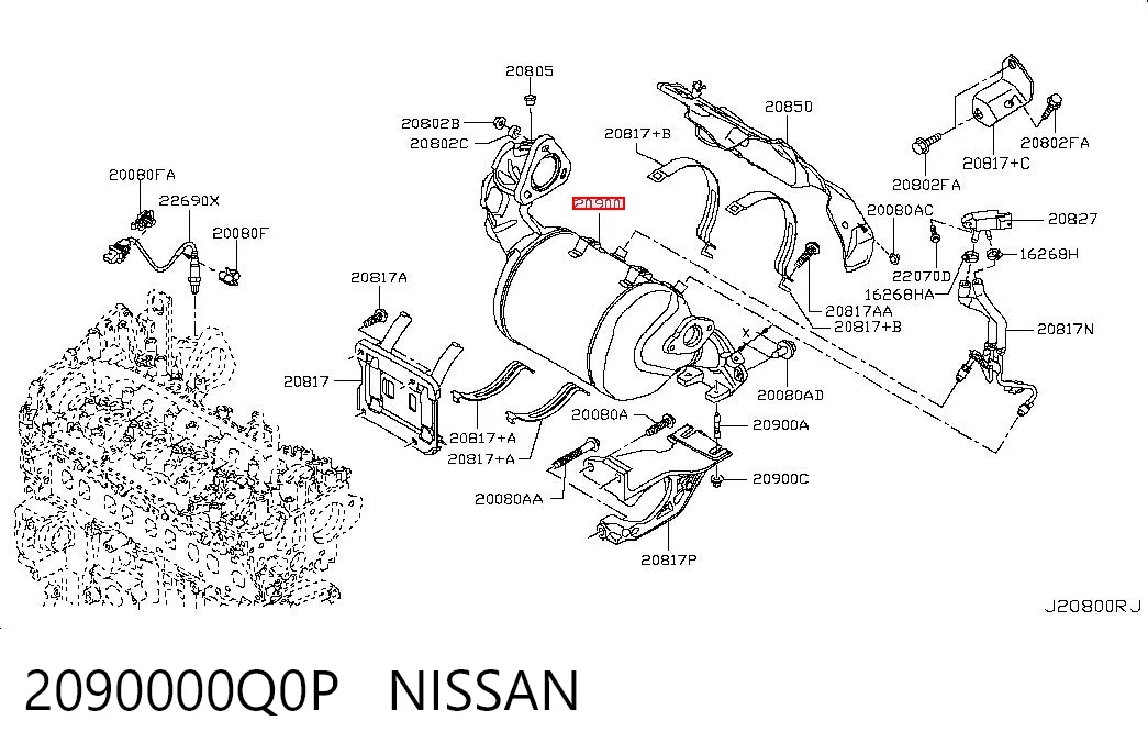 2090000Q0P Nissan/Infiniti