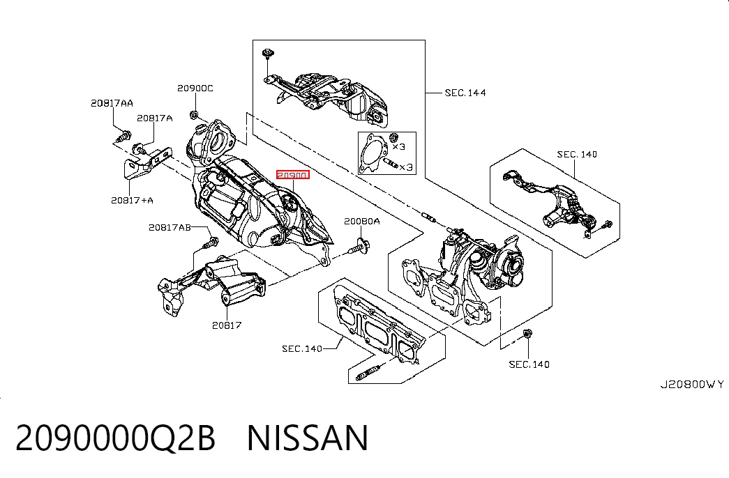2090000Q2B Nissan/Infiniti