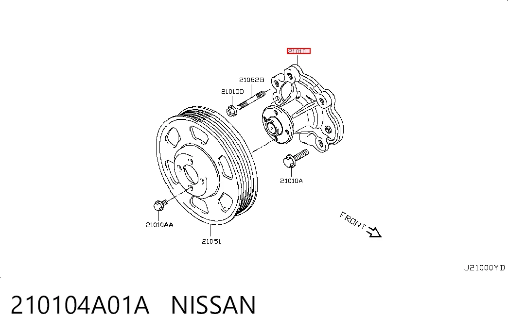 210104A01A Nissan/Infiniti