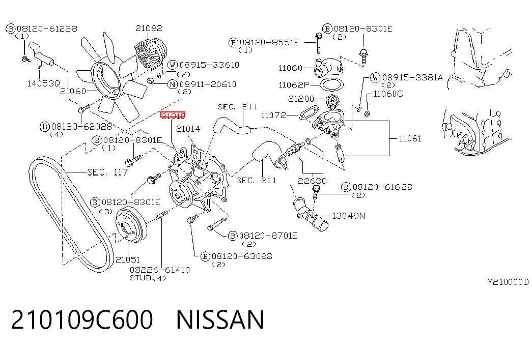 210109C600 Nissan/Infiniti