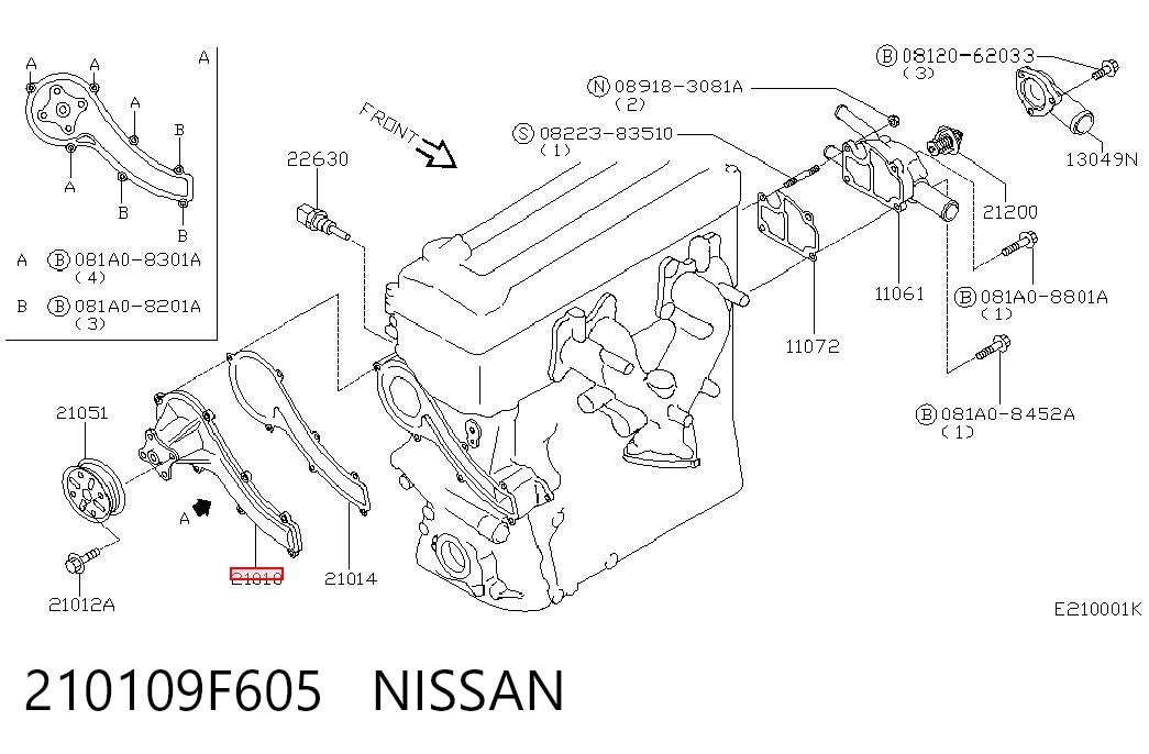210109F605 Nissan/Infiniti