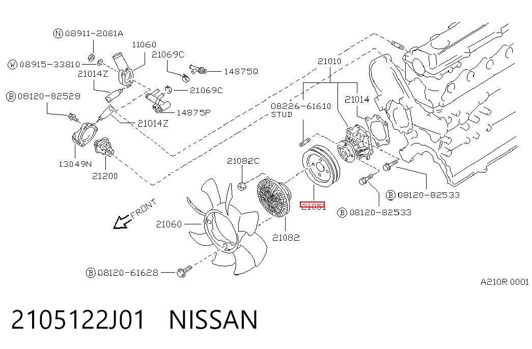 2105122J01 Nissan/Infiniti