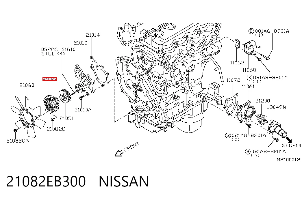  para Nissan Pathfinder  (R51M)