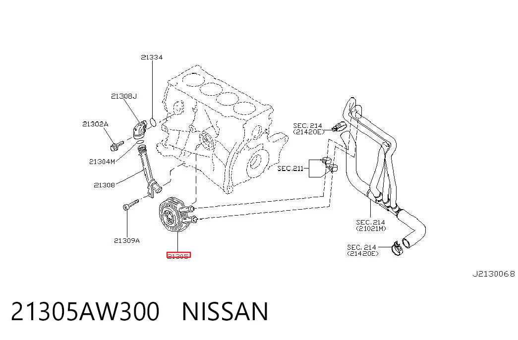 21305AW300 Nissan/Infiniti