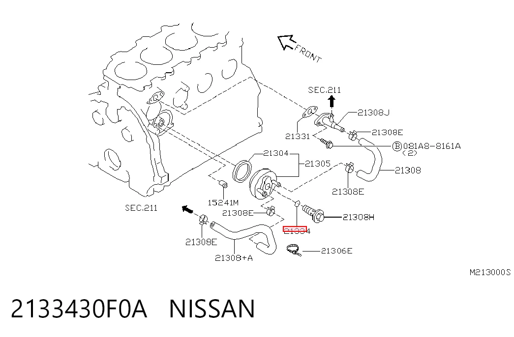 2133430F0A Nissan/Infiniti