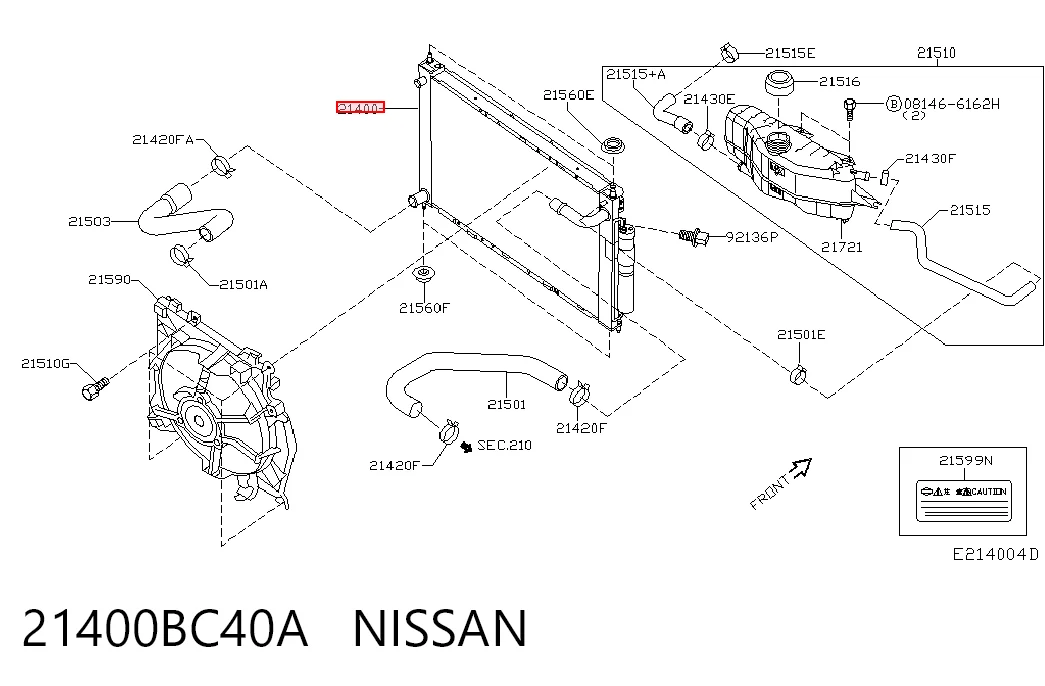 RA0190200 Jdeus Radiador de esfriamento de motor