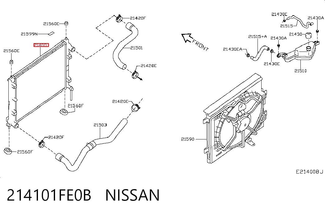 214101FE0B Nissan/Infiniti