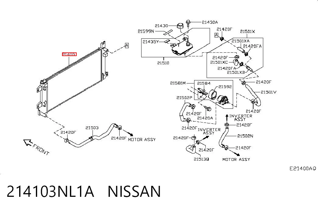 214103NL1A Nissan/Infiniti