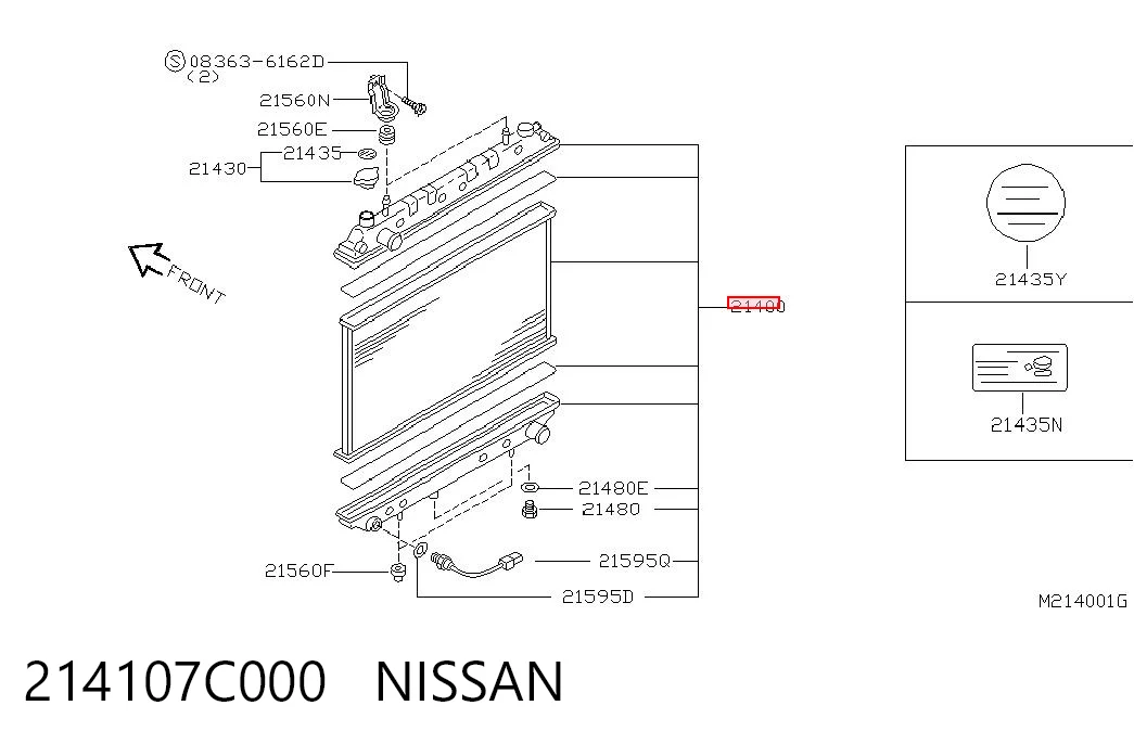 214107C000 Nissan/Infiniti